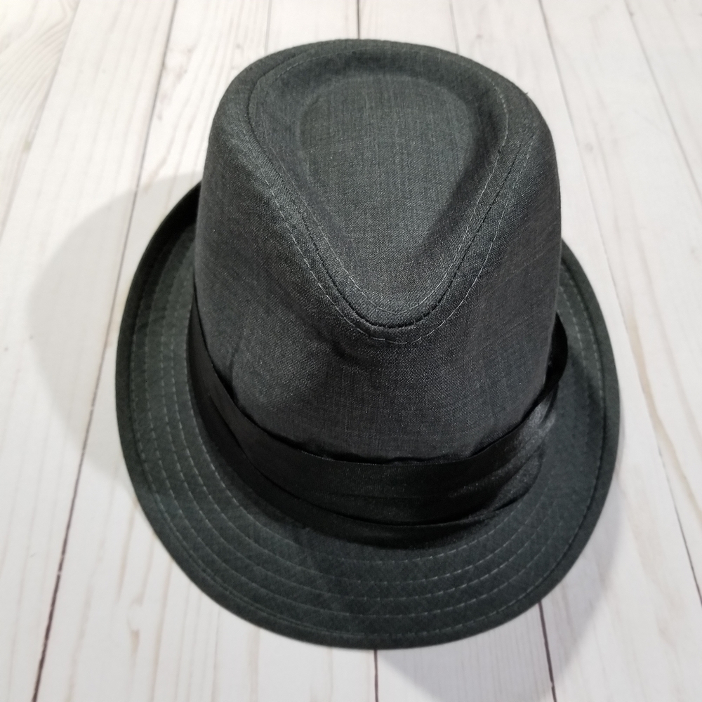 Kenny K Grey Fedora Hat Size XS